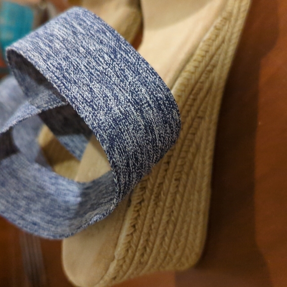 Barcelona Collective sandals, denim, size 39 - Picture 5 of 6